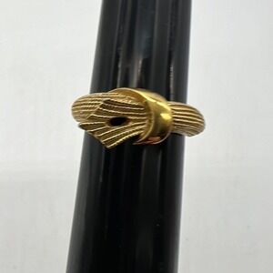 Avon Gold Tone‎ Ring Size 5 90s Minimalist Quiet Luxury Holiday Gift